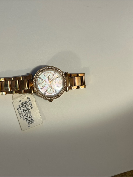 Michael Kors Women’s Gold‑Tone Chronograph Watch MK5616 — Box & Tags main image 10